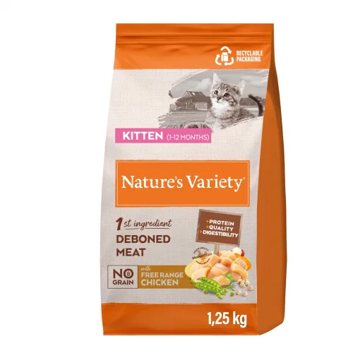 Cat No Grain Kitten Free Range Chicken 1,25Kg