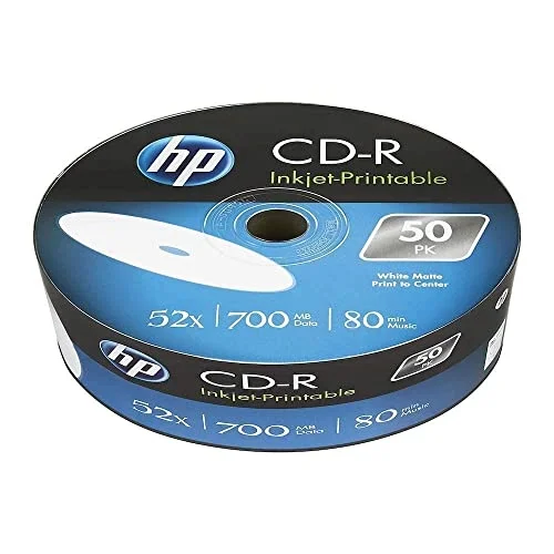 CD-R 700MB-80MIN PRINTABLE 50Lİ SHRİNK