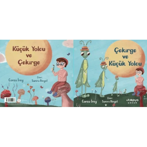Çekirge ve Küçük Yolcu - Küçük Yolcu ve Çekirge (İki Kitap Birlikte)