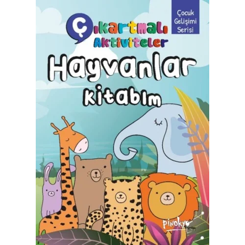 Çıkartmalı Aktiviteler Hayvanlar Kitabım