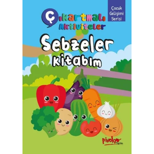 Çıkartmalı Aktiviteler Sebzeler Kitabım