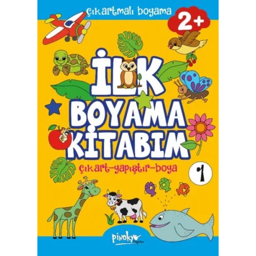 Çıkartmalı İlk Boyama Kitabım 2+ Yaş-1