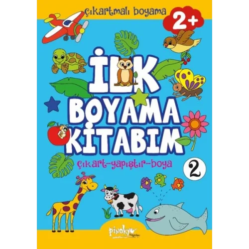 Çıkartmalı İlk Boyama Kitabım 2+ Yaş-2