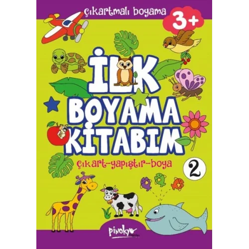 Çıkartmalı İlk Boyama Kitabım 3+ Yaş-2