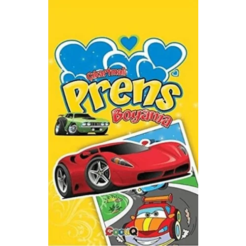 Çıkartmalı Prens Boyama (4 Kitap Takım)