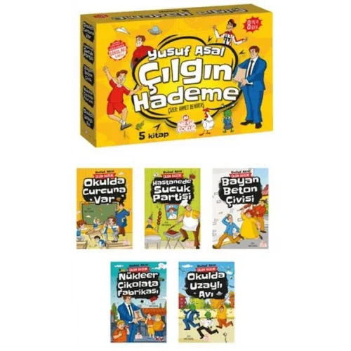 Çılgın Hademe Seti (5 Kitap-Soru Kitapçığı)