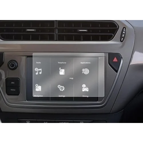 Citroen C-Elysee 7 İnç İle Uyumlu Mat Ekran Koruyucu Multimedya
