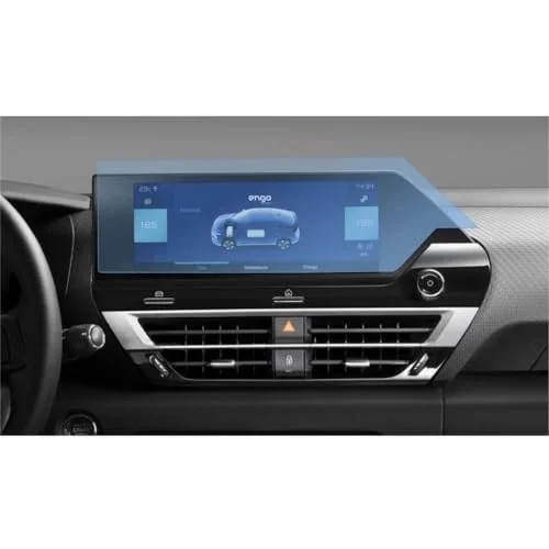 Citroen C4 10 İnç İle Uyumlu Multimedya Ekran Koruyucu Şeffaf