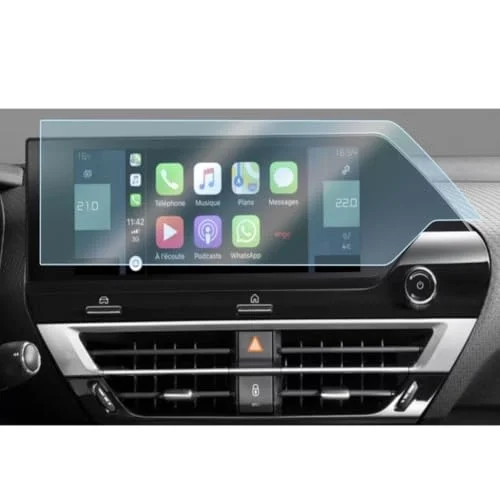 Citroen E-C4 10 İnç İle Uyumlu Ekran Koruyucu Multimedya Navigasyon