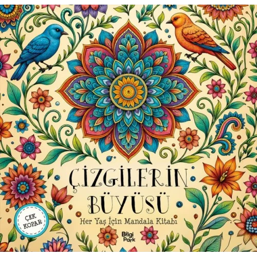 Çizgilerin Büyüsü – Her Yaş İçin Mandala - Çek Kopar