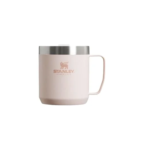 Classic Legendary Termos Bardak 0.35 Litre - Pembe Kuvars (Rose Quartz) | Paslanmaz Çelik | 1,5 Saat Sıcak - 3 Saat Soğuk - Taşıma Cafe - Bulaşık makinesinde yıkanabilir - Termico bardak paslanmaz...