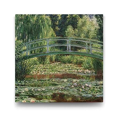 Claude Monet - Water Lilies Tablosu - 60x60cm