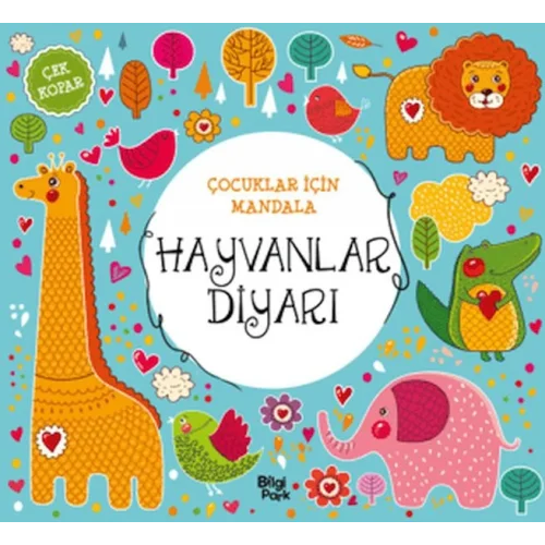 Çocuklar İçin Mandala - Hayvanlar Diyarı