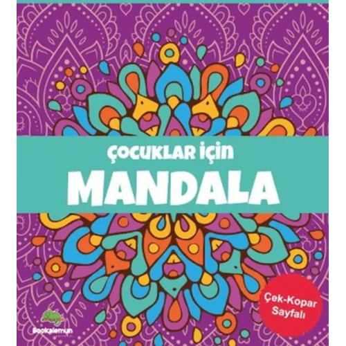 Çocuklar için Mandala - Mor