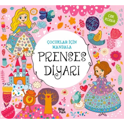 Çocuklar İçin Mandala - Prenses Diyarı