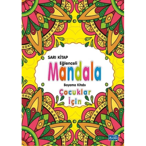 Çocuklar İçin Mandala Sarı