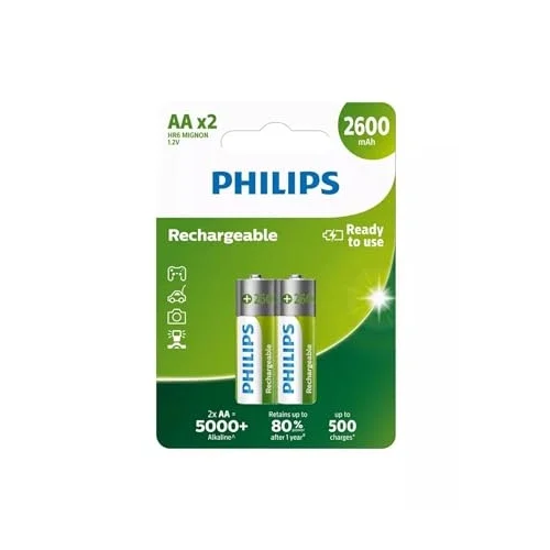 çok aşamalı Life NiMH pil AA Mignon 2600 mAh 2li Paket