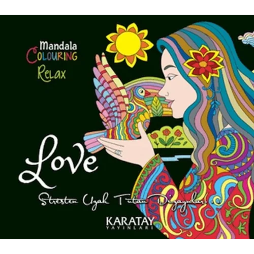 Coloring Relax Mandala - Love