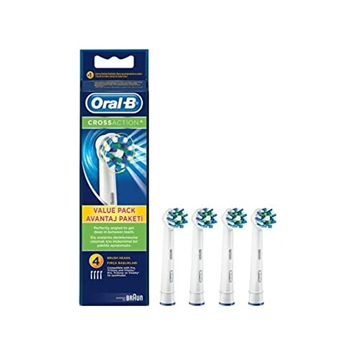 Cross Action Diş Fırçası Yedek Başlığı, 4 Adet