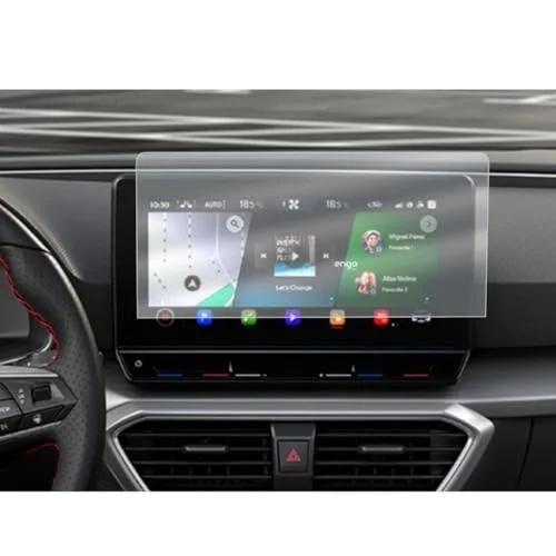 Cupra Formentor 10 İnç İle Uyumlu Mat Ekran Koruyucu Multimedya Şeffaf