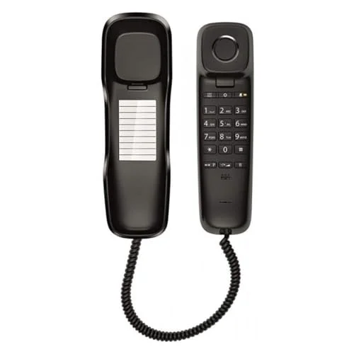 DA210 Siyah DA210 Siyah Kablolu Telefon Siyah