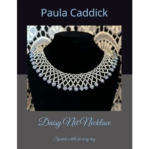 Daisy Net Necklace: Sparkle a little bit every day (Beaded Necklaces)