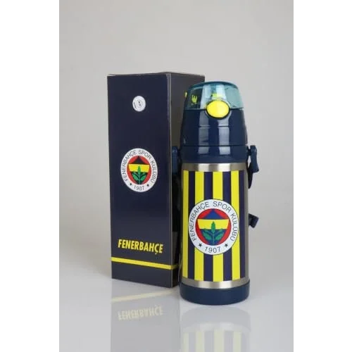 Dekomus Cep Defteri Hediyeli Lisanslı Sarı Lacivert Çelik Matara 500 mL