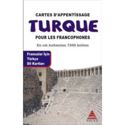 Delta Kültür Fransızlar İçin Türkçe Dil Kartları