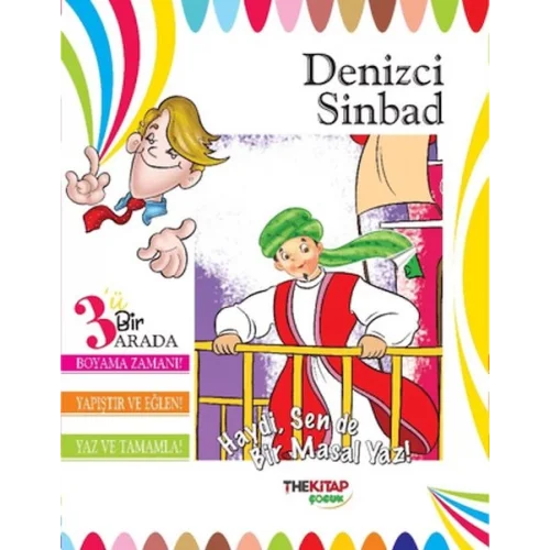 Denizci Sinbad (Üçü Bir Arada Etkinlik Kitabı)