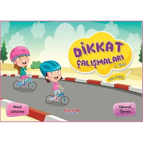 Dikkat Çalışmaları 3. Kitap (Kalem Hediyeli)