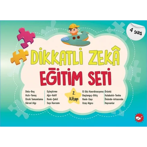 Dikkatli Zekâ Eğitim Seti 2. Kitap (4 Yaş)