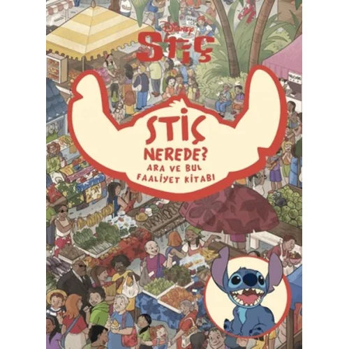 Disney Stiç: Stiç Nerede? - Ara ve Bul Faaliyet Kitabı