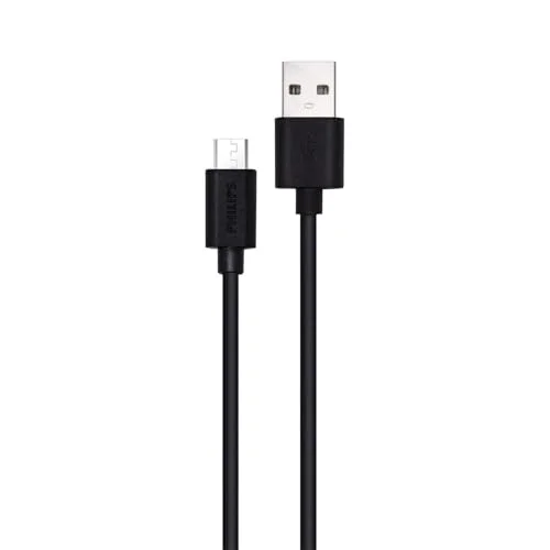 DLC3104U/00 - Kablo USB-A - Micro-USB - 120 cm - Siyah