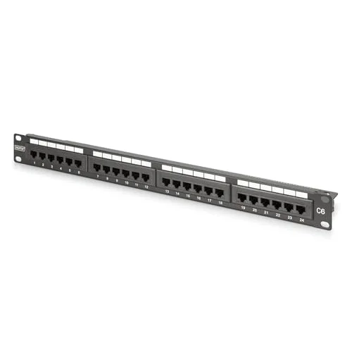 DN-91624U 19 24 Port Cat6 UTP Patch Panel