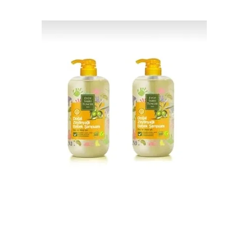 Doğal Zeytinyağlı Bebek Şampuanı 600 ml x 2