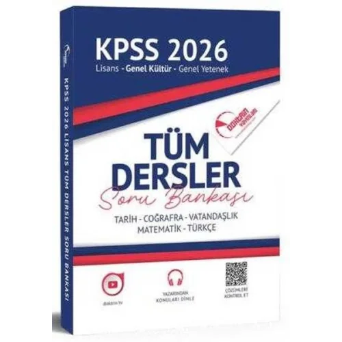 Doktrin Yayınları 2026 Kpss Genel Kültür Yetenek Tüm Dersler Tek Kitap Soru Bankası