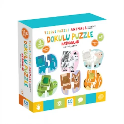 Dokulu Puzzle Hayvanlar