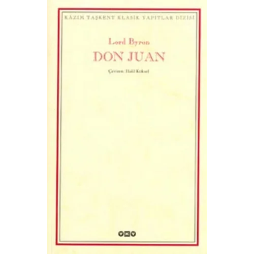 Don Juan (Ciltli)