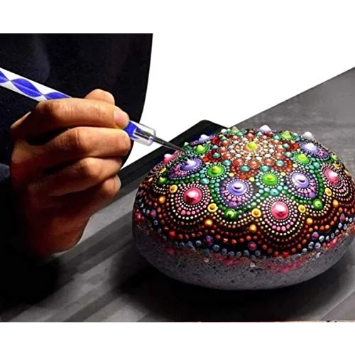 Dot Taş Görünümlü Ahşap 10 * 10 cm
