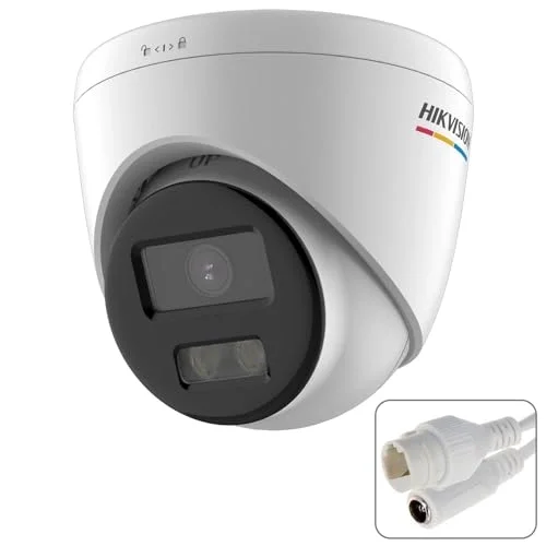 DS-2CD1327G0-LUF 2 MP 2.8 mm Sabit Lensli ColorVu Dome IP Kamera