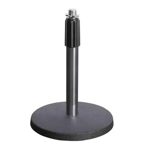 DS7200C Ayarlanabilir Masaüstü Mikrofon Standı, Krom