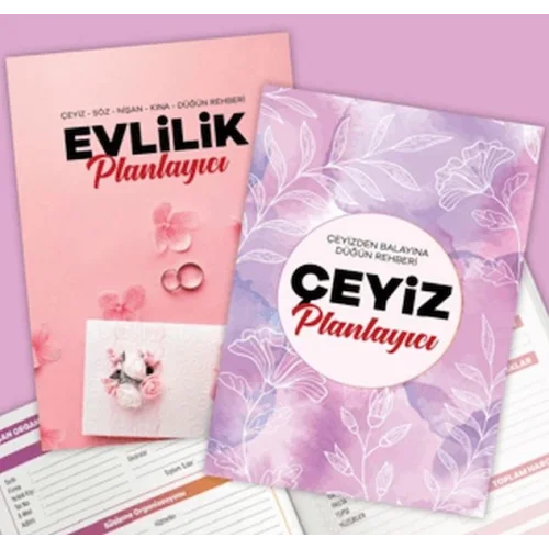 Düğün Planlama Seti - Çeyizden Düğüne