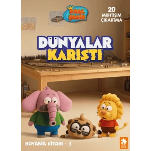 Dünyalar Karıştı Boyama Kitabı - 3