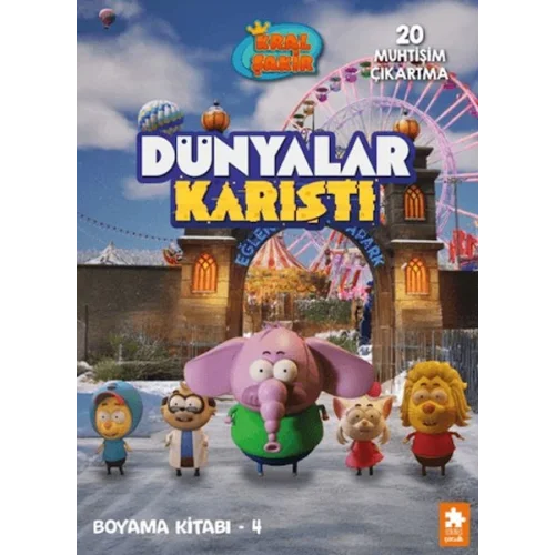 Dünyalar Karıştı Boyama Kitabı - 4