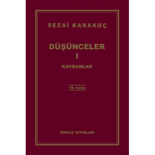 Düşünceler 1 - Kavramlar