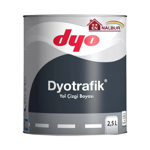 Mey İthalat® DYO Trafik Yol Çizgi Boyası 2,5 Litre Beyaz