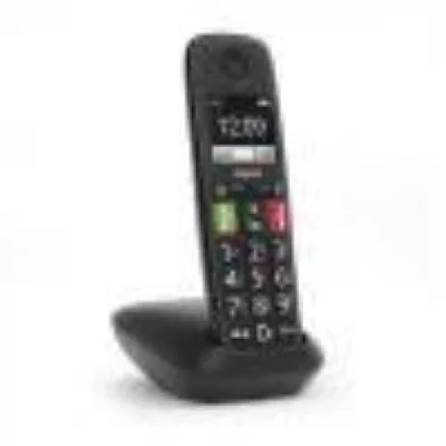 E290 Geniş Ekran Siyah Telsiz Dect Telefon