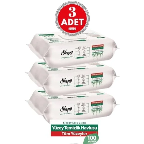 Easy Clean Yüzey Temizlik Havlusu 100 lü x 3 Adet