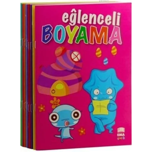 Eğlenceli Boyama Seti -10 Kitap