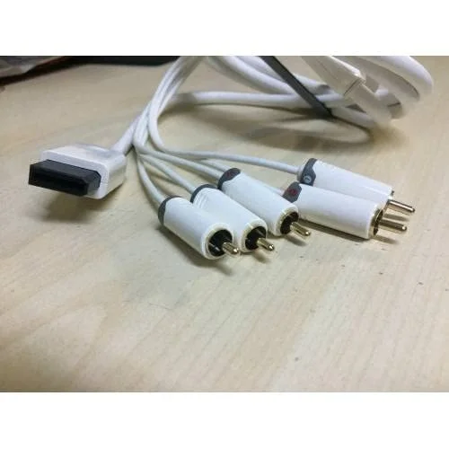 Ekstra Kaliteli 2 Metre Nintendo Wii Component Kablo 5 RCA
